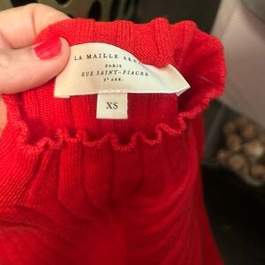 Sezane knit top size xs